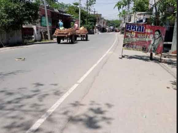 जनता कफर्यु के दौरान बाजारो मे छाया रहा सन्नाटा
