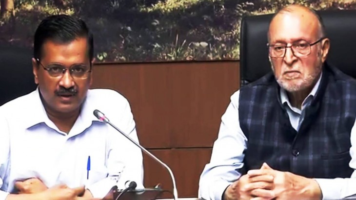 दिल्ली के अस्पतालों में ऑक्सीजन लगभग खत्म, केजरीवाल और LG की बैठक जारी