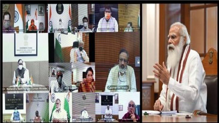 पीएम मोदी ने बुलाई मंत्रिपरिषद की बैठक, कोरोना से निपटने का बना प्लान