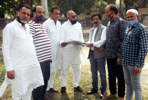 एटीएस व एलआईयू भवन के स्थान को लेकर किया मेला मैदान का निरीक्षण