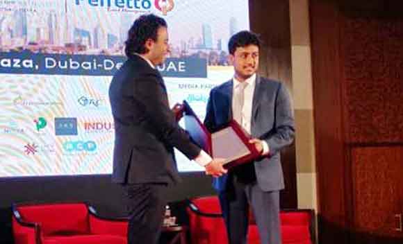 शिखरदीप को दुबई में मिला लीगल फैल्कन अवार्ड