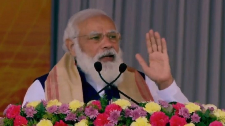 चुनावी माहौल में पीएम मोदी का तूफानी अभियान, 3 राज्य 5000 किमी की यात्रा