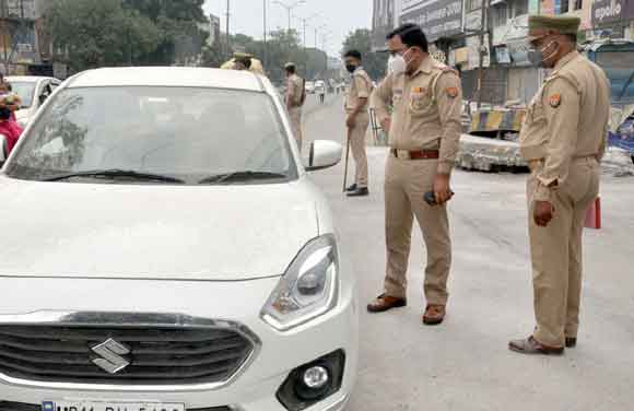 लॉकडाउन का शत-प्रतिशत पालन कराने को पुलिस ने कसी कमर