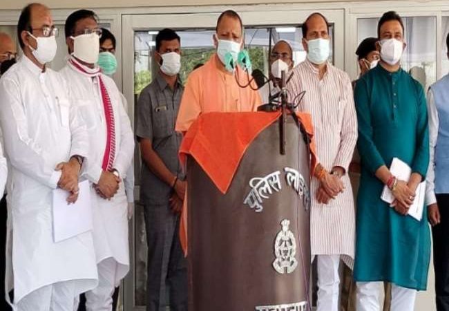 सहारनपुर में बोले सीएम योगी- इस वजह से UP में नहीं लगाया संपूर्ण लाकडाउन