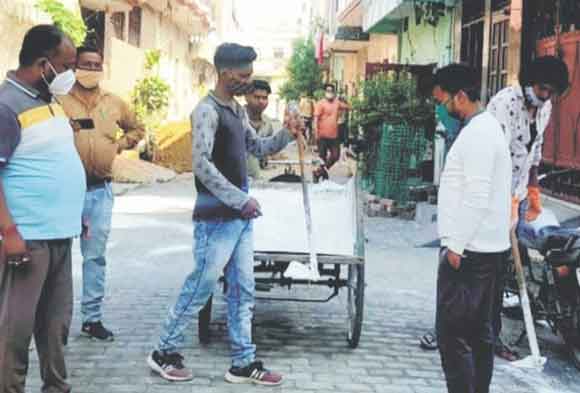 मां भवानी सेवा संस्था ने चलाया सफाई अभियान