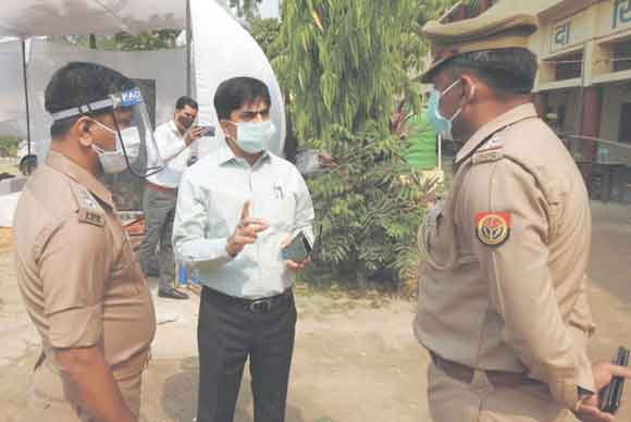 डीएम व एसएसपी ने किया मतगणना केंद्रों का निरीक्षण दिए दिशा-निर्देश