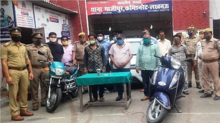 लखनऊ पुलिस ने कैलि‍फोर्नियम के साथ 8 को धरा, अरबों रुपये है 340 ग्राम धातु की कीमत