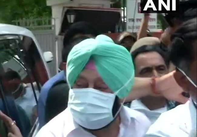 कैप्‍टन अमरिंदर ने दो घंटे कमेटी के समक्ष पक्ष, सारे आरोपों दिए जवाब