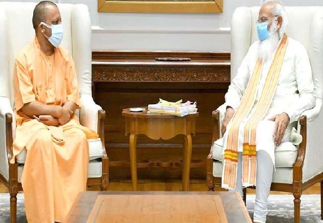प्रधानमंत्री नरेंद्र मोदी से मुलाकात के बाद यूपी के मुख्यमंत्री योगी आदित्यनाथ का आया पहला बयान