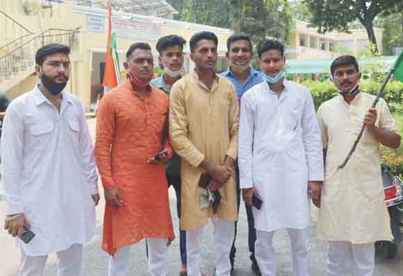 विशाल जूड़ की रिहाई की मांग को लेकर सौंपा ज्ञापन