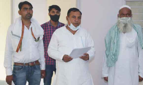 एडीओ पंचायत से लगाई बकाया भुगतान दिला की गुहार