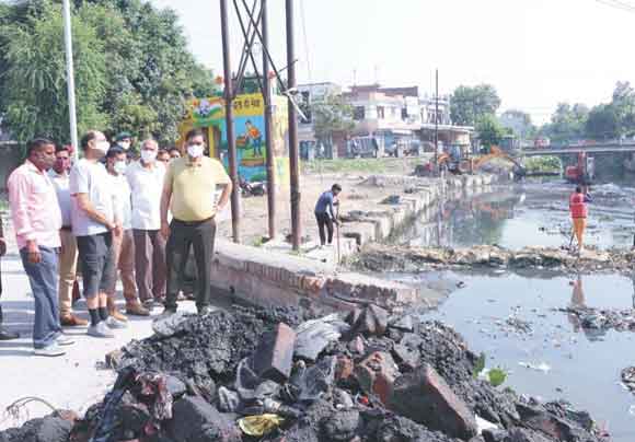 धोबीघाट क्षेत्र को विकसित कर सौंदर्यीकरण किया जायेगा: नगरायुक्त