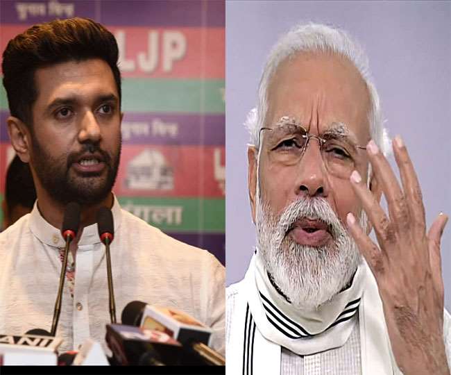एलजेपी में घमासान के बीच चिराग का बड़ा कदम, अहमदाबाद जाकर PM मोदी के करीबी नेता से की मुलाकात