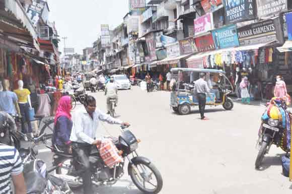 38 दिन बाद खुले महानगर के बाजार, जनता व व्यापारियों ने ली राहत की सांस