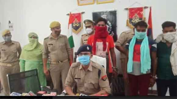 महिला समेत चार तस्कर दबोचे, भारी मात्रा में स्मैक बरामद