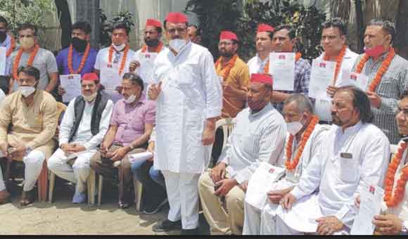 समाजवादी पार्टी की नगर विधानसभा कार्यकारिणी घोषित