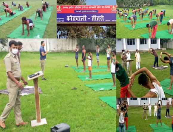 तीतरों पुलिस ने सात दिवसीय योग शिविर लगा युवाओं व अन्य को नशे की लत से दूर रहने की दिलाई गई शपथ..