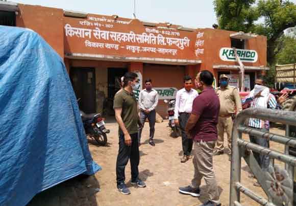 बिचैलियों को गेहूँ क्रय केन्द्रों पर पंहुचने से रोकने के लिए जांच  का अभियान शुरू – ज्वाईंट मजिस्ट्रेट