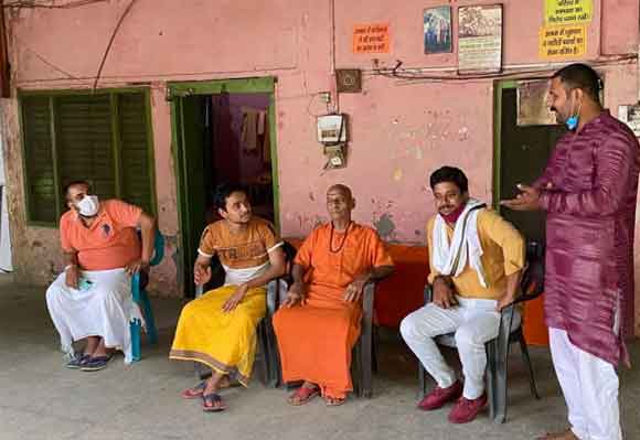 चाणक्य जयंती के अवसर पर महाकेलश्वर आश्रम में मनाया गया विश्व ब्राह्मण दिवस