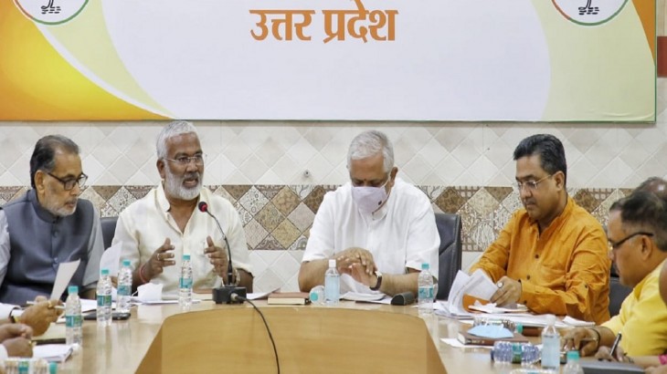 यूपी में बीजेपी ने बनाया 2022 के एजेंडे पर रोडमैप, मैराथन मीटिंग में दिया 300 पार का नारा