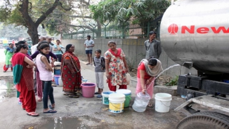 दिल्ली के कुछ हिस्सों में आज होगी पानी की किल्लत