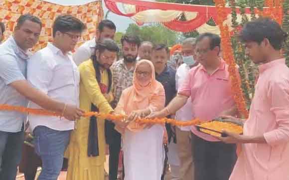 विधि-विधान के साथ किया गोविंददेव गौशाला धाम का शुभारम्भ