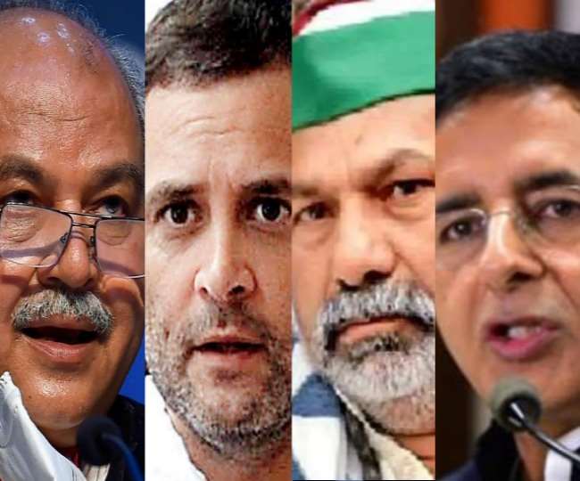 कृषि कानूनों के मसले पर गरमाई सियासत, तोमर ने राहुल को दिलाई घोषणा पत्र की याद, जानें क्‍या कहा