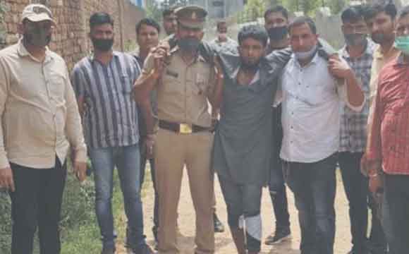 मुठभेड़ में पुलिस ने दबोचा तस्कर, 50 लाख की स्मैक बरामद