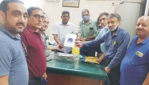 अधिशासी अभियंता से मिला आईआईए का प्रतिनिधिमंडल