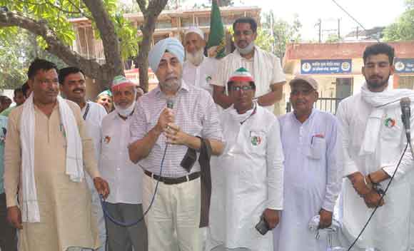 राष्ट्रीय किसान मजदूर संगठन ने लगाया प्रधानमंत्री पर वायदाखिलाफी का आरोप
