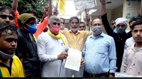 किसान यूनियन ने भेजा पीएम को ११ सूत्रीय ज्ञापन