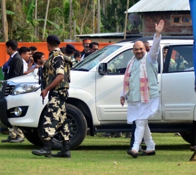 अहमदाबाद पुलिस ने शाह के दौरे के दौरान लोगों से खिड़कियां, दरवाजे बंद करने को कहा