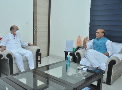 राजनाथ सिंह से मिले कर्नाटक के सीएम बोम्मई