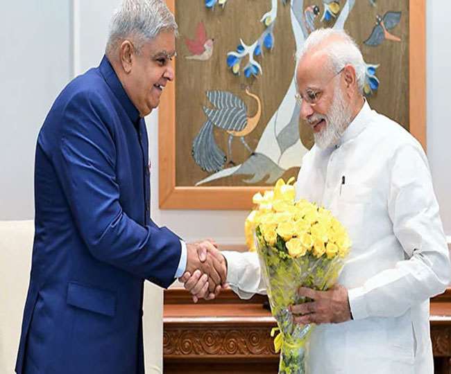 अचानक दिल्ली के दौरे पर गए बंगाल के राज्यपाल जगदीप धनखड़ ने पीएम मोदी से की मुलाकात