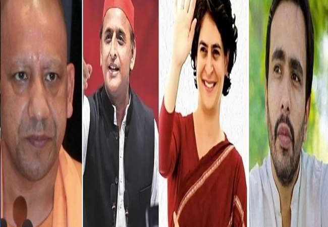 UP Assembly Election 2022: दांव पर सियासत की नई पीढ़ी की साख, योगी, अखिलेश, प्रियंका और जयंत के रणनीतिक कौशल की होगी परीक्षा