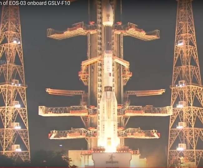 इसरो का इओएस-03 सैटेलाइट नहीं हो सका लांच, आखिरी मिनट में इंजन में आई खराबी