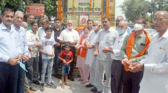 रोहिला समाज ने शौर्य दिवस के रूप में मनाया रक्षाबंधन