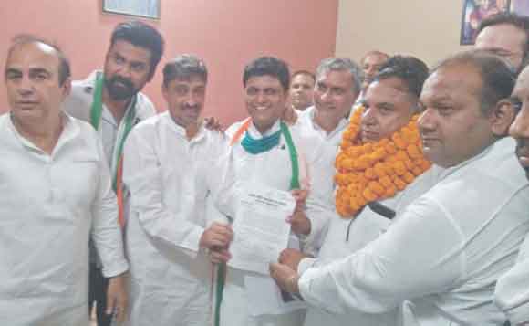 संजय वालिया बने राजीव गांधी पंचायत राज संगठन के जिलाध्यक्ष