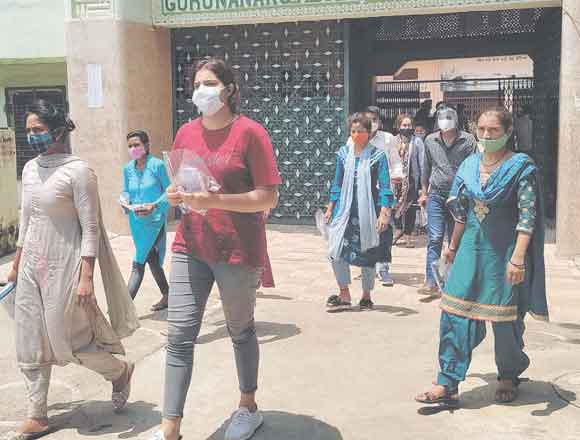 कड़ी सुरक्षा व्यवस्था के बीच सम्पन्न हुई बीएड प्रवेश परीक्षा