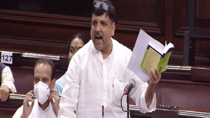 आप सांसद संजय सिंह का यूपी सरकार पर हमला, सीएम योगी को लेकर कसा तंज