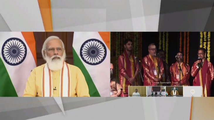 सोमनाथ मंदिर को कई बार गिराया गया, ये उतनी ही बार उठ खड़ा हुआ: पीएम मोदी