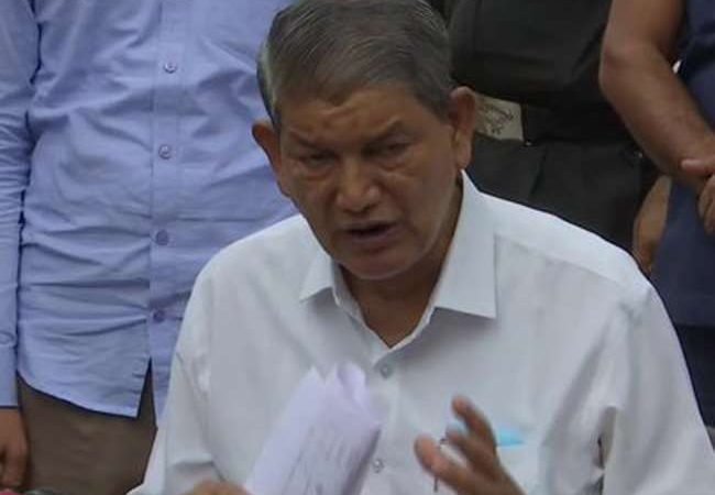 हरीश रावत का दावा- उत्तराखंड में हो रही कांग्रेसी नेताओं पर तेजाब से हमले की साजिश