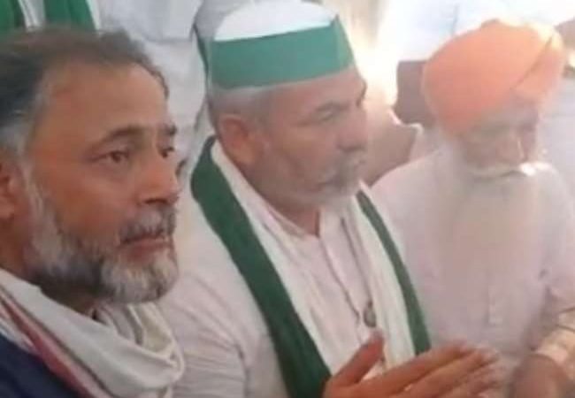 करनाल में देर रात भी जारी है किसानों का पड़ाव, टिकैत बोले-, दिल्‍ली बार्डर की तरह यहां भी चलेगा धरना