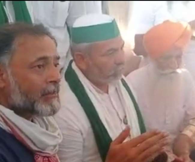 करनाल में देर रात भी जारी है किसानों का पड़ाव, टिकैत बोले-, दिल्ली बार्डर की तरह यहां भी चलेगा धरना
