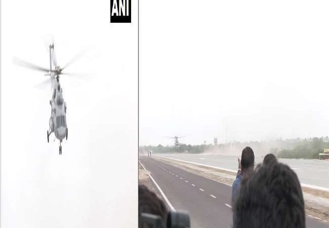 देश की पहली इमरजेंसी एयर स्ट्रिप का गवाह बनेगा राजस्थान, पाकिस्तान सीमा से सटे इलाके में हुआ रिहर्सल, आज होगा उद्घाटन