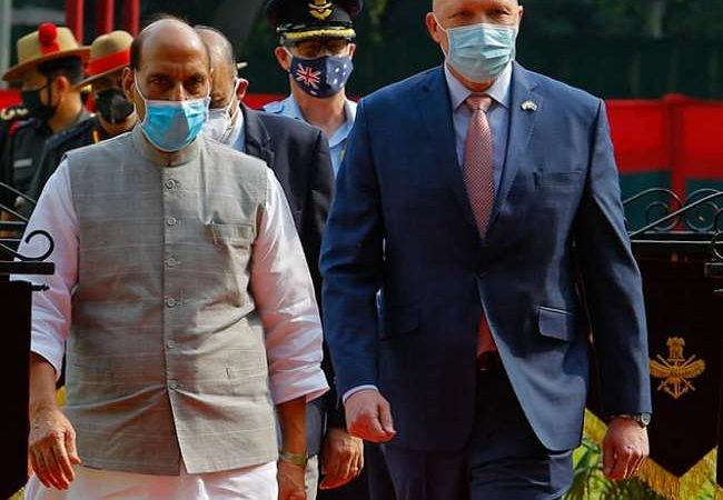 भारत-आस्ट्रेलिया के बीच पहली टू-प्लस-टू वार्ता आज, दोनों देशों के रक्षा व विदेश मंत्रियों की होगी बैठक