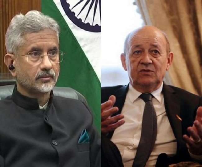 अमेरिका, आस्ट्रेलिया से विवाद के बाद फ्रांसीसी विदेश मंत्री ने की एस जयशंकर से वार्ता