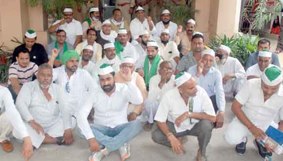 भाकियू तोमर ने किया जिला मुख्यालय पर प्रदर्शन