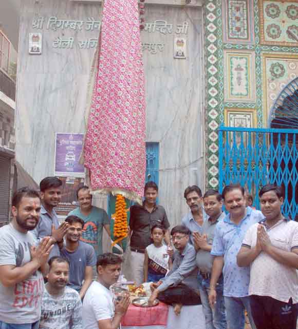 गुग्घावीर की छड़ी का किया पूजन