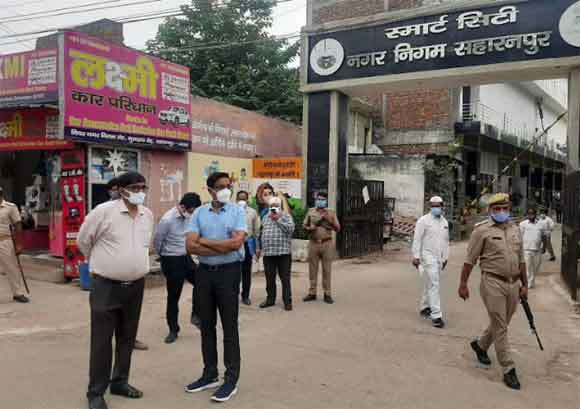 घण्टाघर से कोर्ट रोड और घण्टाघर से रेलवे स्टेशन रोड में सीवर लाईन के कार्य को कल तक पूरा कर सड़क खाली कर दें- मण्डलायुक्त
